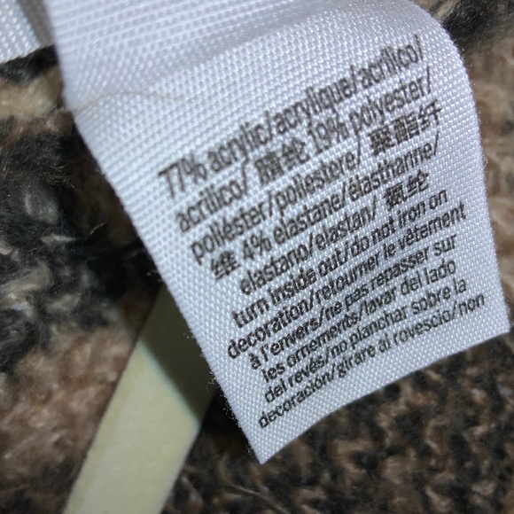 Pink Victoria's Secret leopard print Sweater Sz XS V back Cropped  reversible - Picture 4 of 4